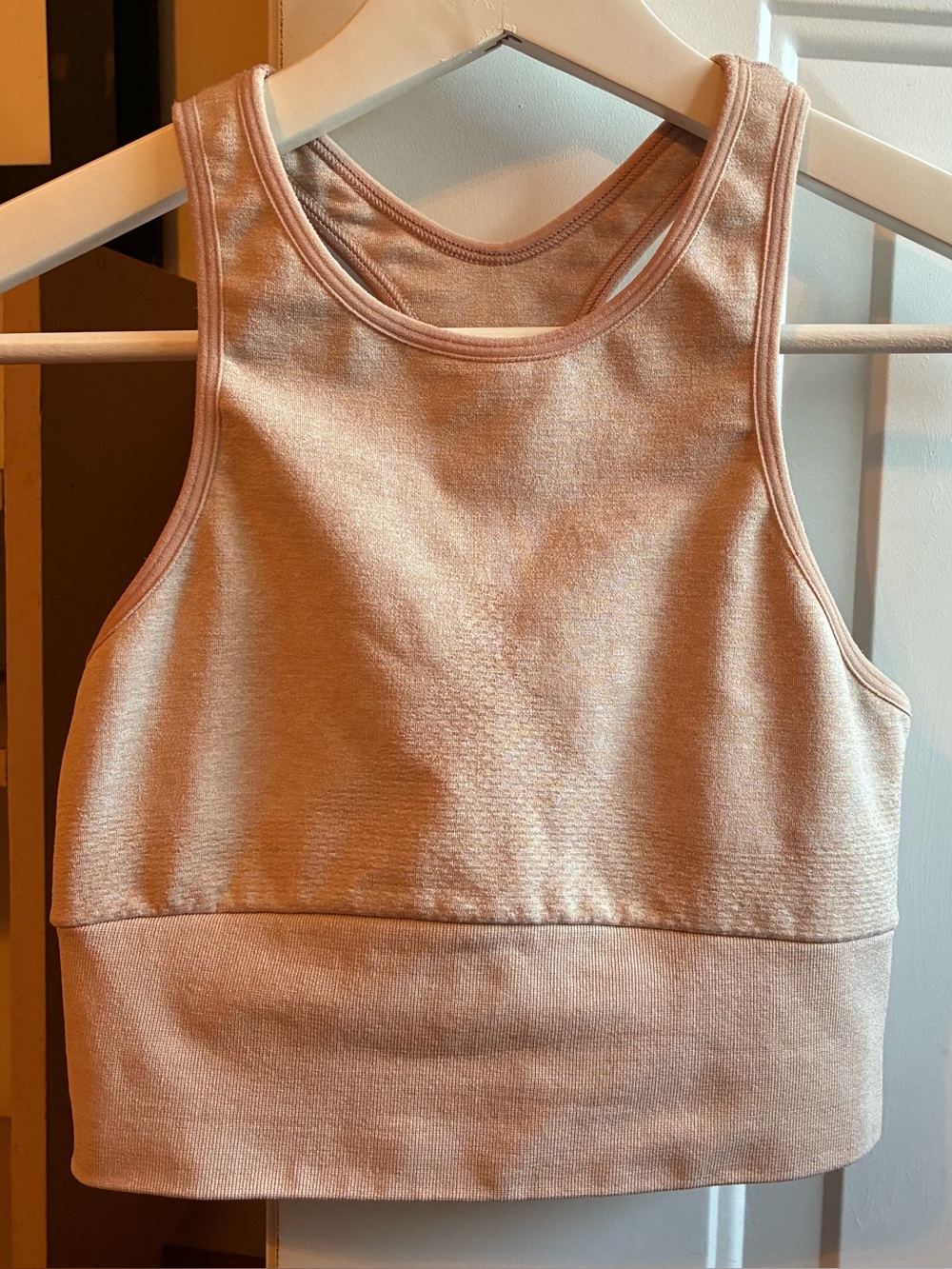 FP Movement by Free People Blush Pink Racerback Sports Bra
